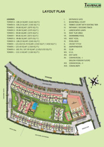 Gaur City 7th Avenue Site Plan