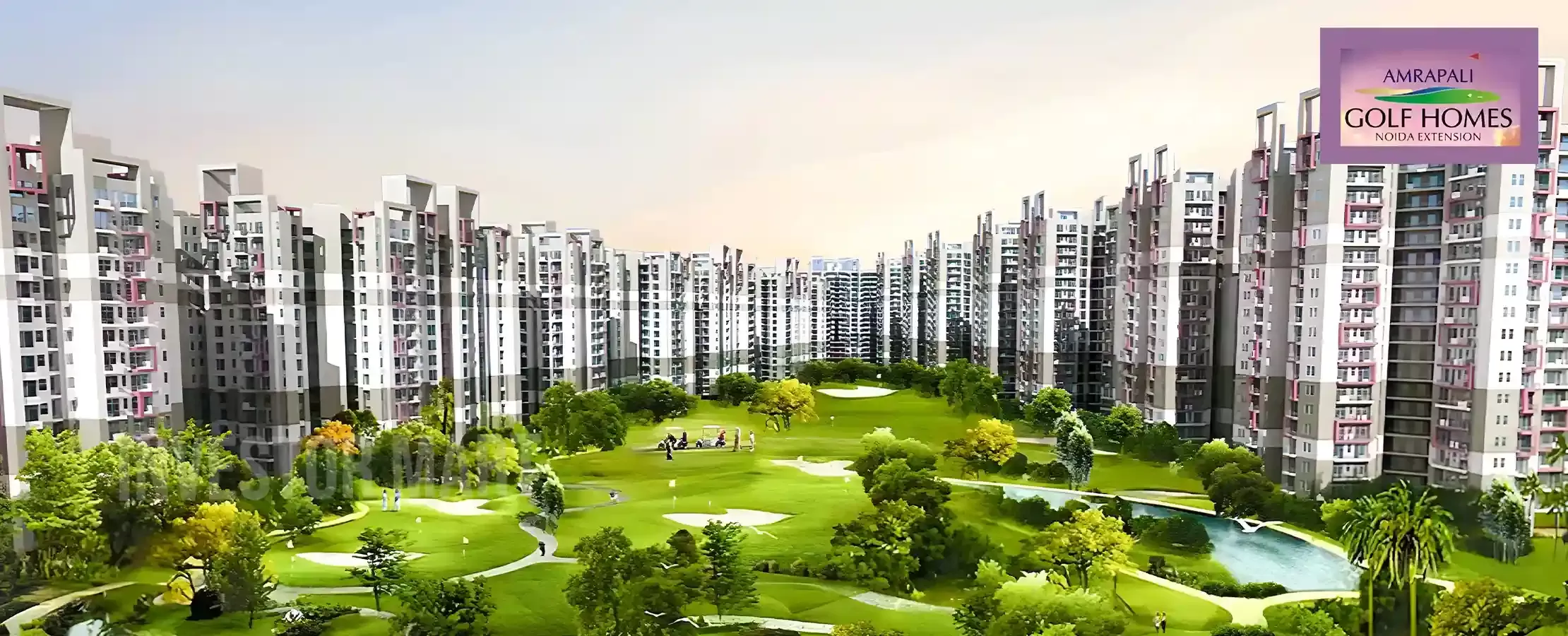 Amrapali Golf Homes is a Residential Project Which is Affordable